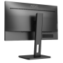AOC USB-C Monitor 24P2C 23.8 , IPS, FHD, 1920 x 1080, 16:9, 4 ms, 250 cd/m², Black, Headphone out (3.5mm), 75 Hz, HDMI ports quantity 1