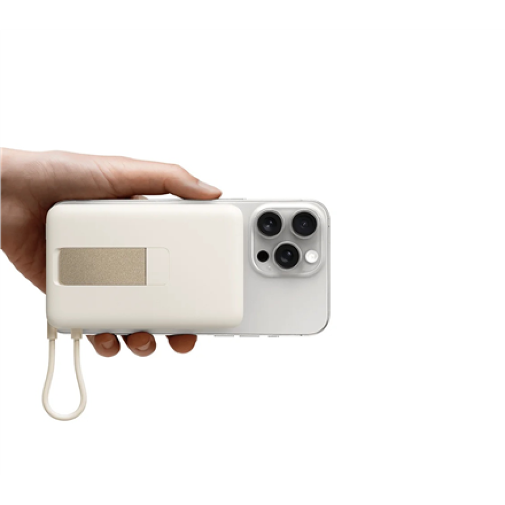 Xiaomi Magnetic Power Bank 10000 with Built-in , 10000 mAh , Beige