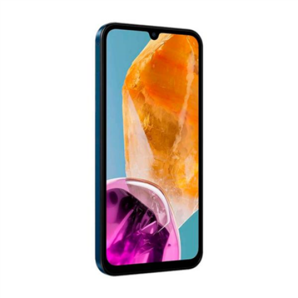 Samsung Galaxy M15 (M156) , Dark Blue , 6.5 , Super AMOLED , 1080 x 2340 pixels , Mediatek , Dimensity 6100+ (6 nm) , Internal RAM 4 GB , 128 GB , microSDXC , Dual SIM , Nano-SIM , 4G , 5G , Main camera resolution 50+5+2 MP , Secondary camera resolution 1