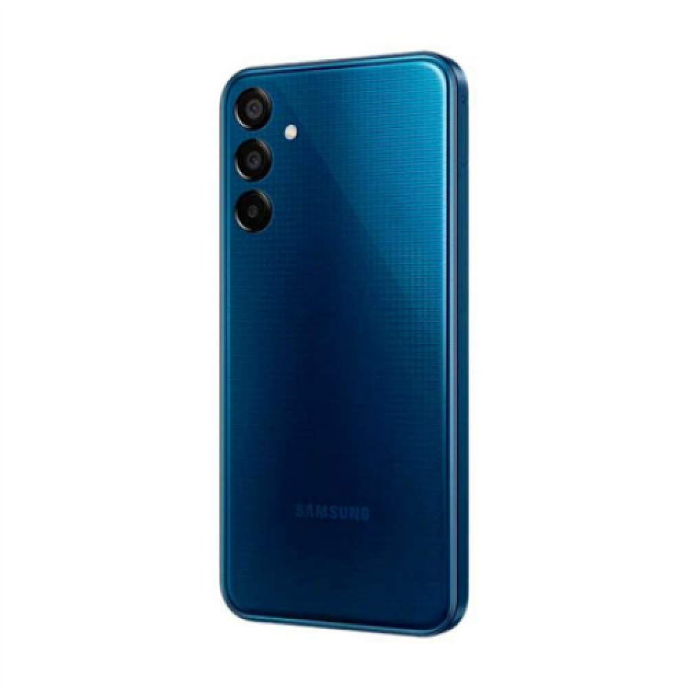 Samsung Galaxy M15 (M156) , Dark Blue , 6.5 , Super AMOLED , 1080 x 2340 pixels , Mediatek , Dimensity 6100+ (6 nm) , Internal RAM 4 GB , 128 GB , microSDXC , Dual SIM , Nano-SIM , 4G , 5G , Main camera resolution 50+5+2 MP , Secondary camera resolution 1