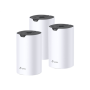AC1900 Whole Home Mesh Wi-Fi System , Deco S7 (3-pack) , 802.11ac , 10/100/1000 Mbit/s , Ethernet LAN (RJ-45) ports 1 , Mesh Support Yes , MU-MiMO Yes , No mobile broadband , Antenna type Internal