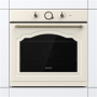 Gorenje Oven , BOS67372CLI , 77 L , Multifunctional , AquaClean , Mechanical , Steam function , Height 59.5 cm , Width 59.5 cm , Sandy