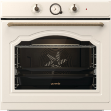 Gorenje Oven , BOS67372CLI , 77 L , Multifunctional , AquaClean , Mechanical , Steam function , Height 59.5 cm , Width 59.5 cm , Sandy