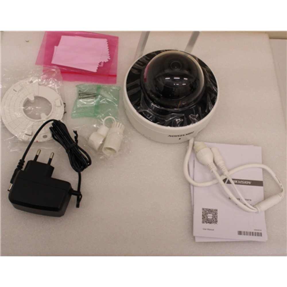 SALE OUT. Hikvision DS-2CV2141G2-IDW(2.8mm)(E) 4 MP/2.8mm (95°)/IR up to 30m Outdoor Audio Fixed Dome Network Camera/White , Hikvision Camera , DS-2CV2141G2-IDW , 36 month(s) , Dome , 4 MP , 2.8mm , IP66 , H.265 , MicroSD/SDHC/SDXC card (256 GB) , DEMO