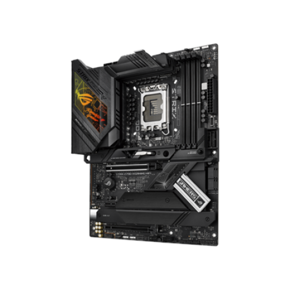 Asus , ROG STRIX Z790-H GAMING WIFI , Processor family Intel , Processor socket LGA1700 , DDR5 DIMM , Memory slots 4 , Supported hard disk drive interfaces SATA, M.2 , Number of SATA connectors 4 , Chipset Intel Z790 , ATX