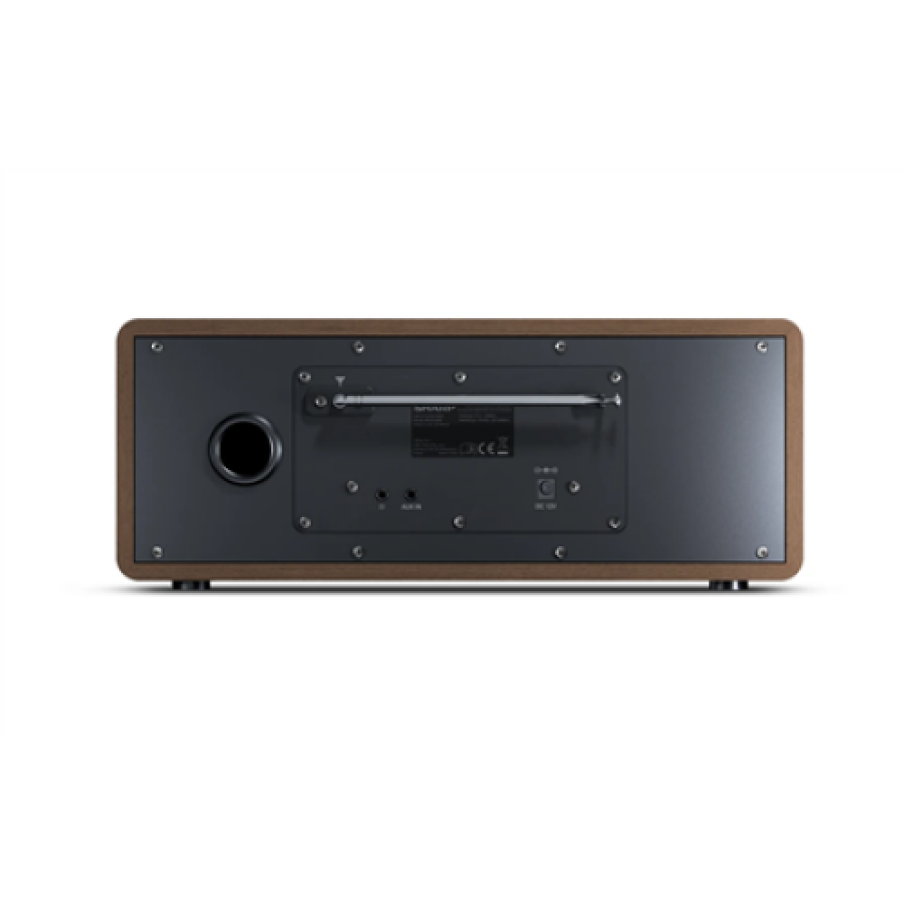 Sharp DR-I470(BR)PRO Stereo Internet Radio, DAB, DAB+, FM, Bluetooth v5.0, Color Display, 2x7W, App controlled, Spotify, Brown