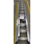 SALE OUT. Krause Corda Ladder Aluminum Universal 3-part 11-stage 3.10 x 6.45 m , KRAUSE , SCARTCHES, DENT, DAMAGED FRAME