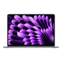 Apple MacBook , Air , Space Gray , 15 , IPS , Touchscreen , 2880 x 1864 pixels , Apple M3 , 8 GB , Solid-state drive capacity 512 GB , Apple M3 chip 8-core CPU/10-core GPU , macOS , 802.11ax , Bluetooth version 5.3 , Keyboard language Swedish , Keyboard b
