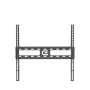 EDBAK Wall mount , FSM4040-F Universal , 32-75 , Maximum weight (capacity) 30 kg , Black