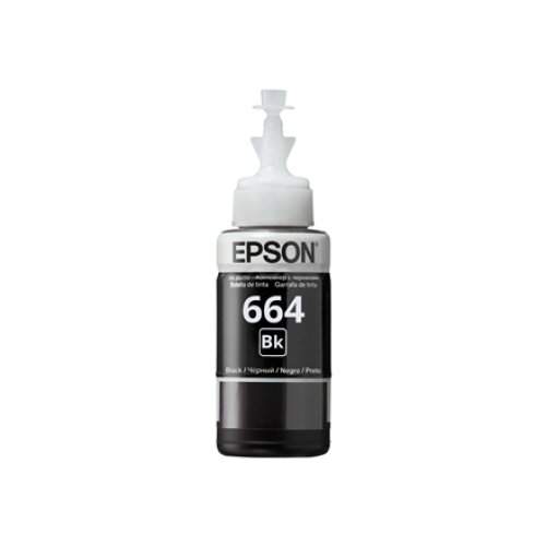 Epson T6641 Ink bottle 70ml , Ink Cartridge , Black