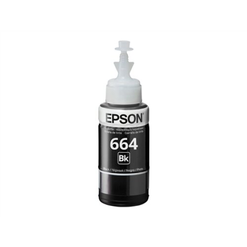 Epson T6641 Ink bottle 70ml , Ink Cartridge , Black
