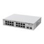 MikroTik Cloud Smart Switch with SwitchOS desktop case , CSS318-16G-2S+IN