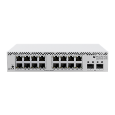 MikroTik Cloud Smart Switch with SwitchOS desktop case , CSS318-16G-2S+IN