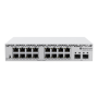 MikroTik Cloud Smart Switch with SwitchOS desktop case , CSS318-16G-2S+IN