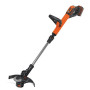BLACK & DECKER , Lawnmower-trimmer STC1840EPC-QW, 18V, 1x4.0 Ah , Cordless