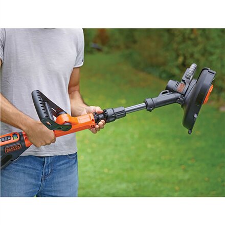 BLACK & DECKER , Lawnmower-trimmer STC1840EPC-QW, 18V, 1x4.0 Ah , Cordless