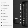 Hisense Hi-QLED TV , 75E7S , 75 , Smart TV , VIDAA Smart OS , UHD , Black