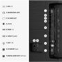 Hisense Hi-QLED TV , 75E7S , 75 , Smart TV , VIDAA Smart OS , UHD , Black