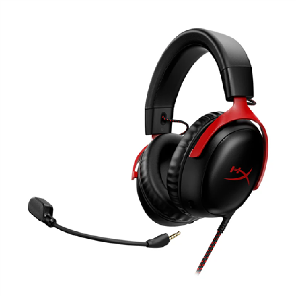 HyperX , Headset , Cloud III , Built-in microphone , 3.5 mm , Black/Red