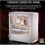 Corsair PC Case , 3200D RS ARGB , Mid-Tower , White
