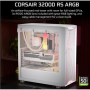 Corsair PC Case , 3200D RS ARGB , White , Mid-Tower