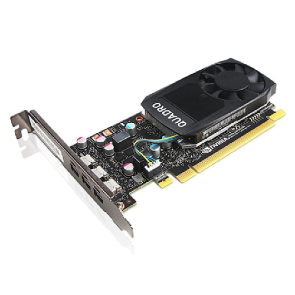 Lenovo ThinkStation Nvidia Quadro P400 Nvidia, 2 GB, Quadro P400, GDDR5, Mini DP Graphics Card with HP Bracket (high-profile bracket), for Tower models, PCI Express 3.0*16