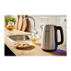 Philips , Kettle , HD9351/90 , Electric , 2200 W , 1.7 L , Stainless steel , 360° rotational base , Stainless steel