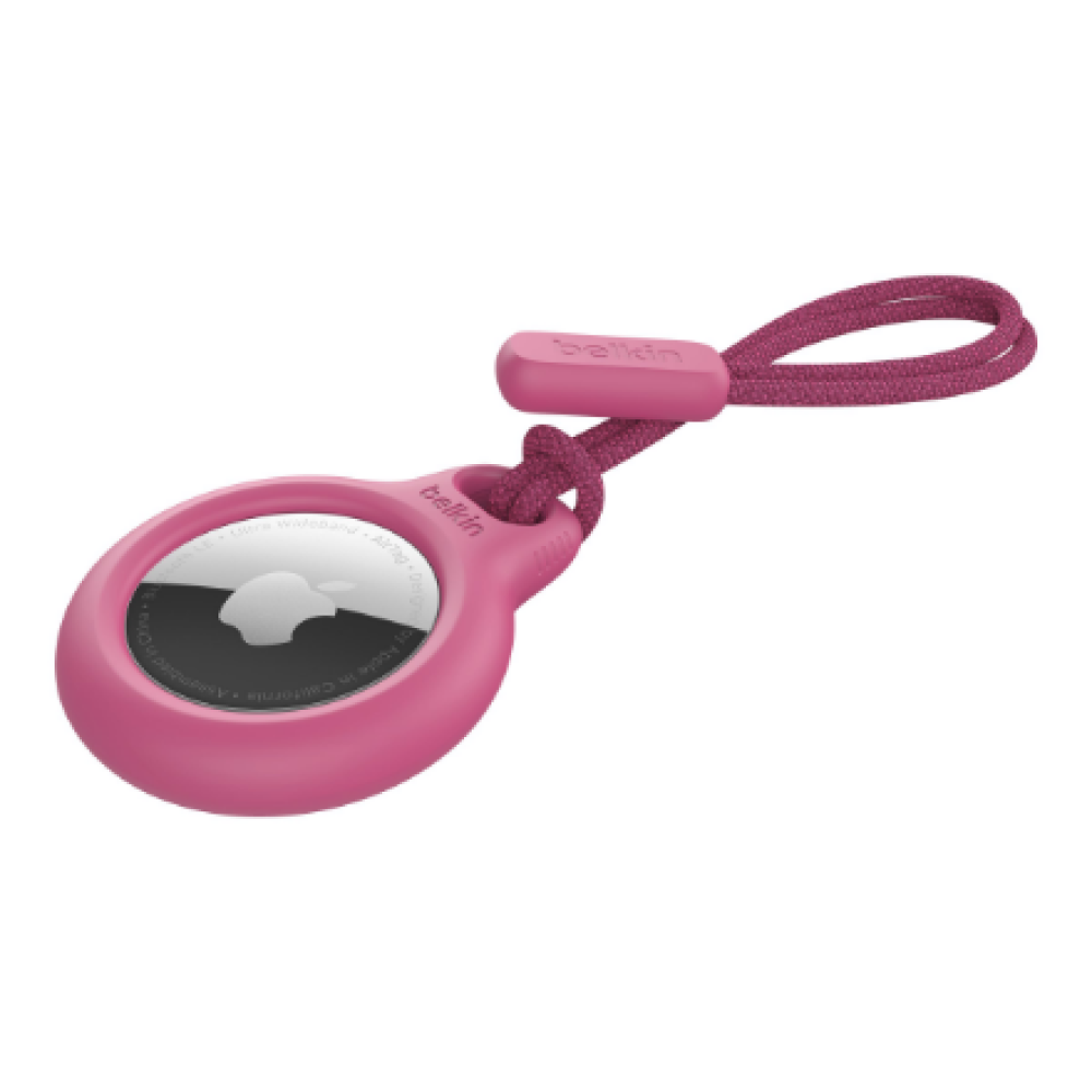 Belkin , Secure Holder with Strap for AirTag , Pink