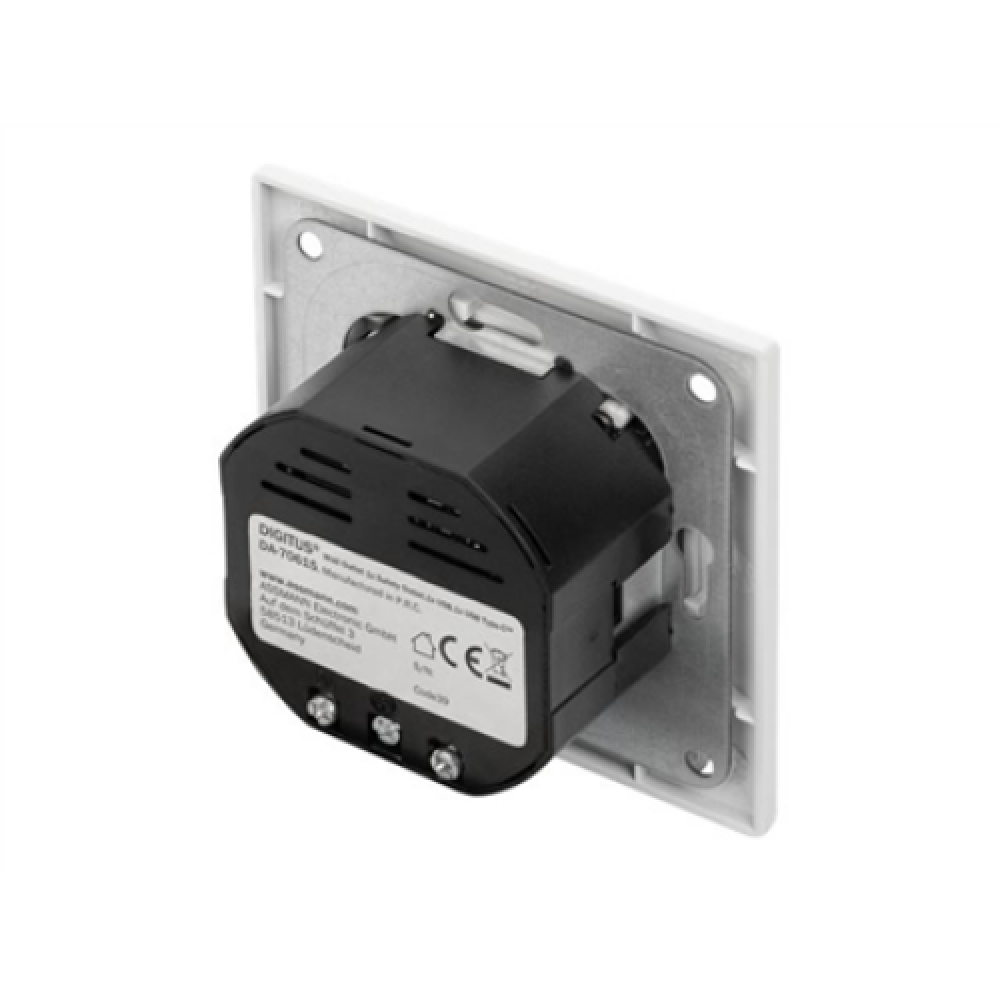 Digitus , Safety Plug for Flush Mounting with 1 x USB Type-C, 1 x USB A
