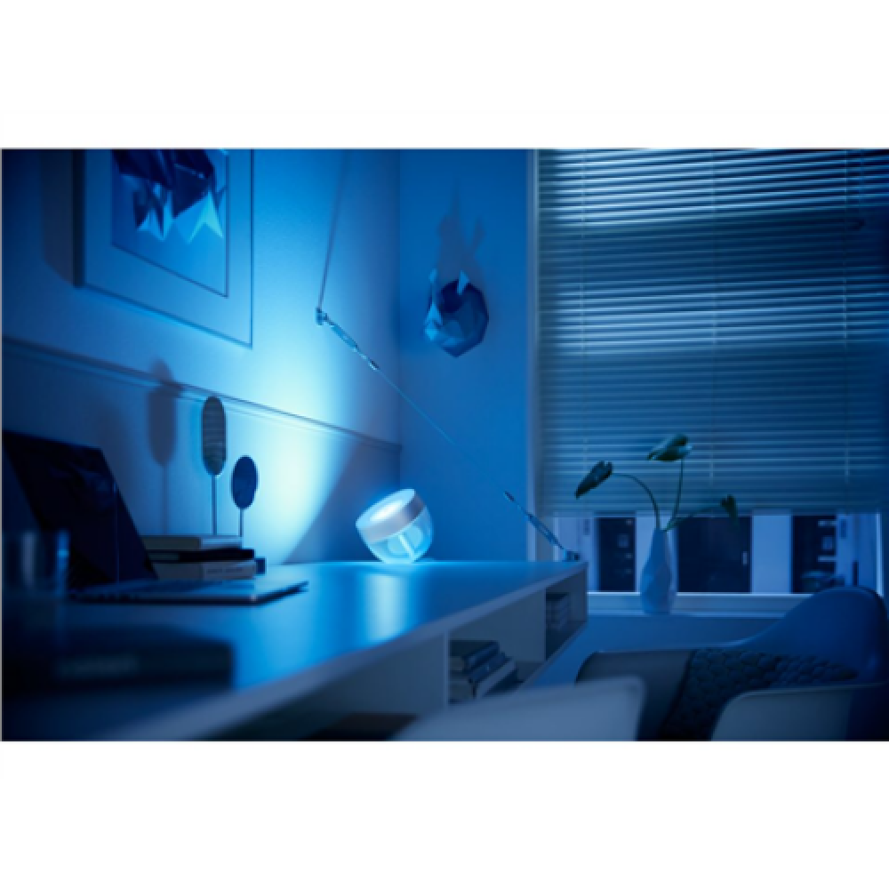 Philips Hue , Hue Iris Portable Lamp, Silver Special Edition , Silver , Portable lamp