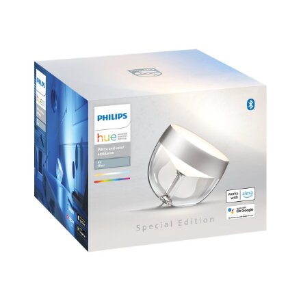 Philips Hue , Hue Iris Portable Lamp, Silver Special Edition , Silver , Portable lamp