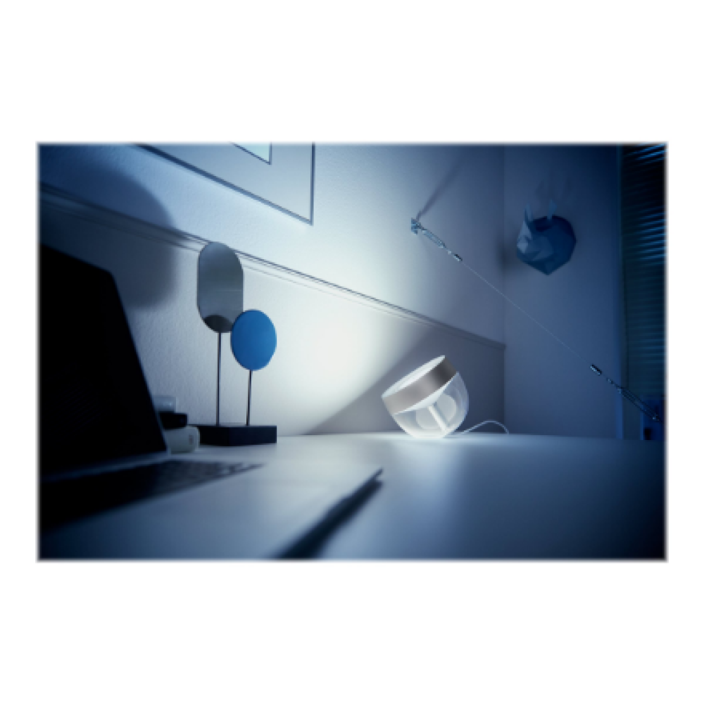 Philips Hue , Hue Iris Portable Lamp, Silver Special Edition , Silver , Portable lamp