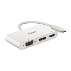 D-Link , 3-in-1 USB-C to HDMI/VGA/DisplayPort Adapter , DUB-V310 , USB hub , USB Type-C D-Link , 3-in-1 USB-C to HDMI/VGA/DisplayPort Adapter , DUB-V310 , USB hub , USB Type-C