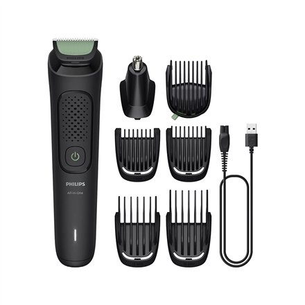 Philips Trimmer , MG3930/15 Series 3000 All-in-One , Cordless , Number of length steps 10 , Black