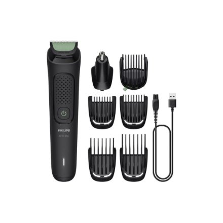 Philips Trimmer , MG3930/15 Series 3000 All-in-One , Cordless , Number of length steps 10 , Black
