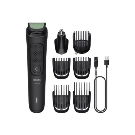 Philips Trimmer , MG3930/15 Series 3000 All-in-One , Cordless , Number of length steps 10 , Black