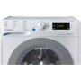 INDESIT , BWE 91485X WS EU N , Washing Machine , Energy efficiency class B , Front loading , Washing capacity 9 kg , 1400 RPM , Depth 63 cm , Width 59.5 cm , Display , Digital , White