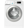INDESIT , BWE 91485X WS EU N , Washing Machine , Energy efficiency class B , Front loading , Washing capacity 9 kg , 1400 RPM , Depth 63 cm , Width 59.5 cm , Display , Digital , White