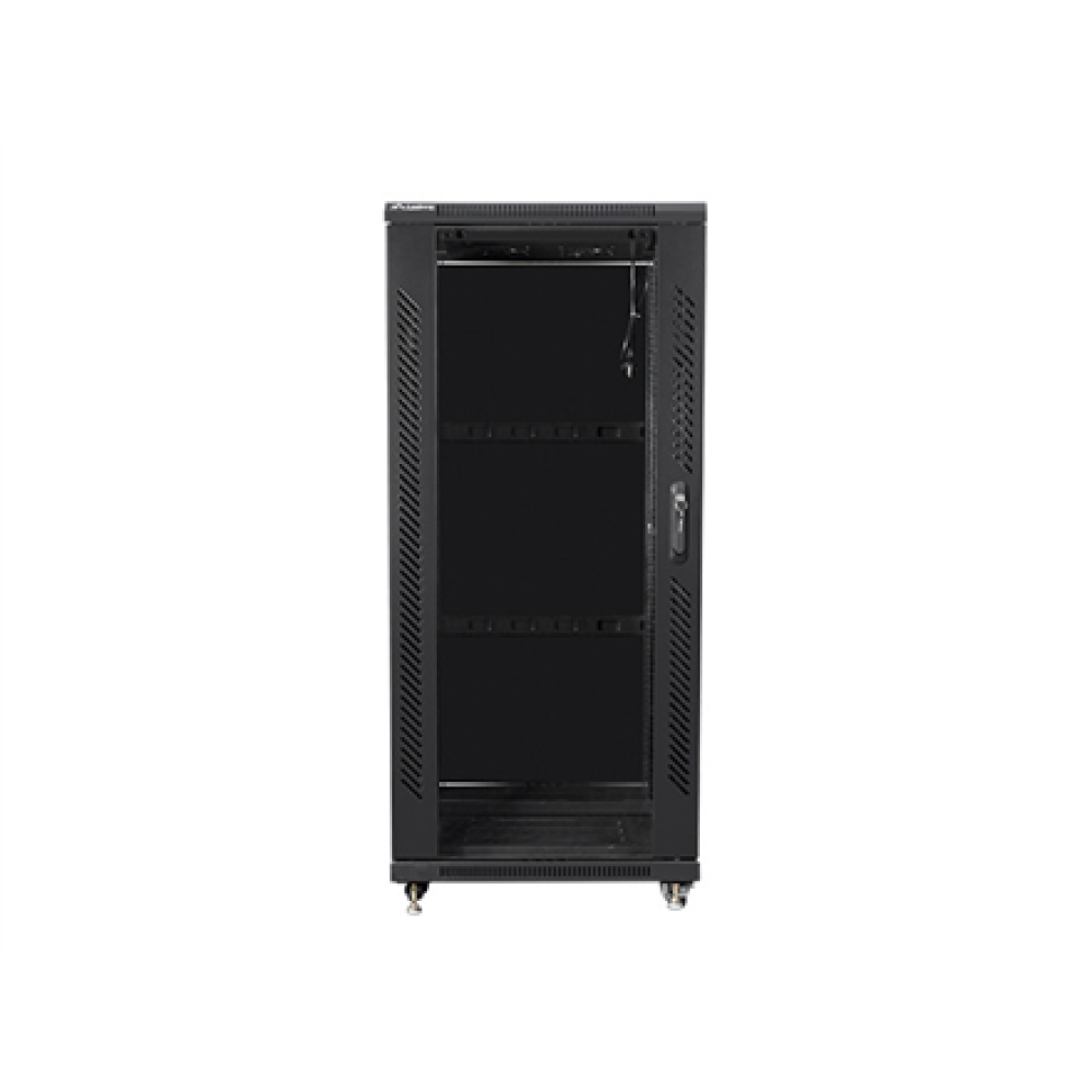 Lanberg , Rack cabinet 19 free-standing 27U/600x600 (flat pack) , FF01-6627-12B , Black