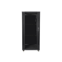 Lanberg , Rack cabinet 19 free-standing 27U/600x600 (flat pack) , FF01-6627-12B , Black