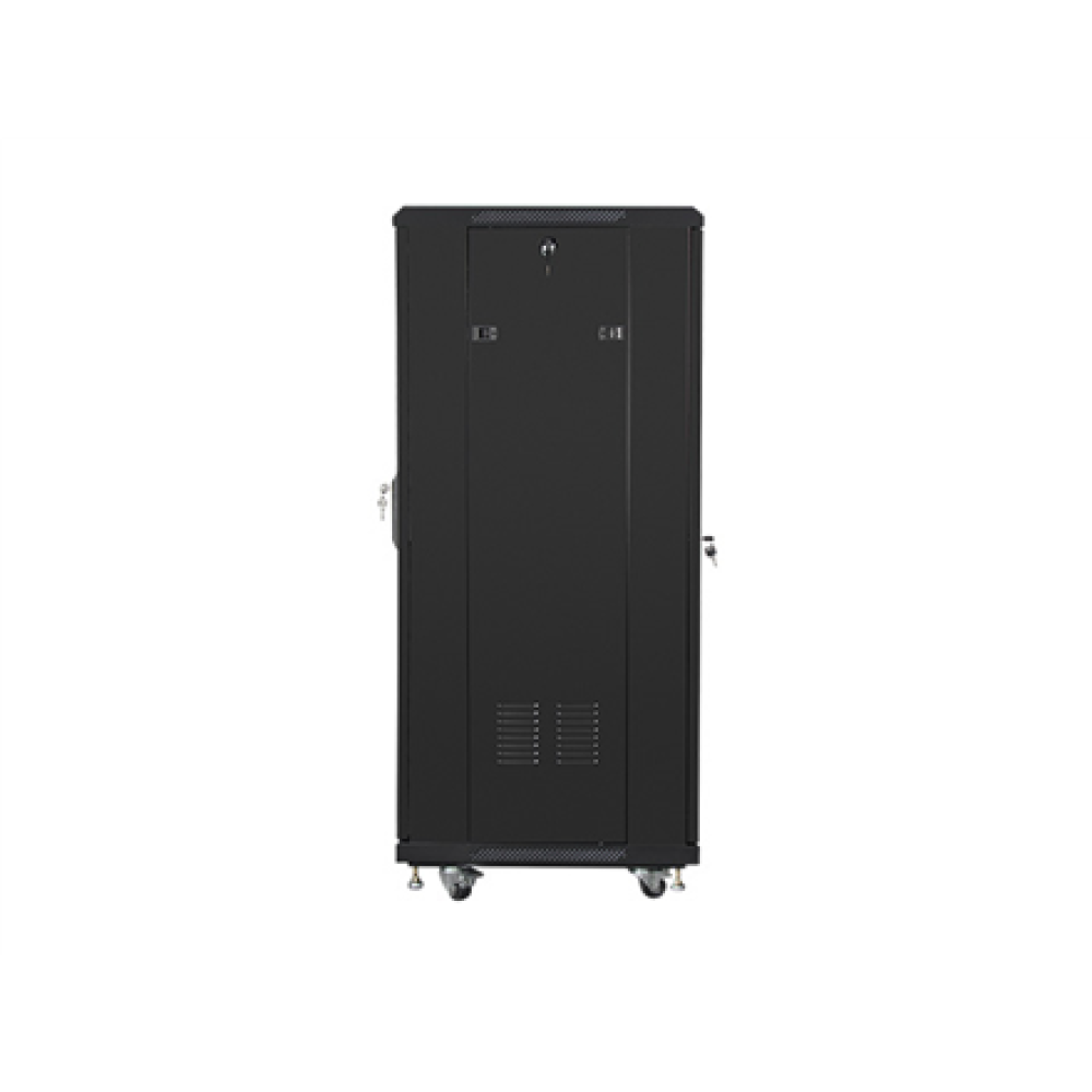 Lanberg , Rack cabinet 19 free-standing 27U/600x600 (flat pack) , FF01-6627-12B , Black
