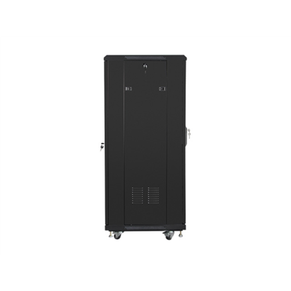 Lanberg , Rack cabinet 19 free-standing 27U/600x600 (flat pack) , FF01-6627-12B , Black