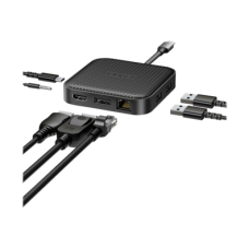 Hyper , HyperDrive USB4 8K/Dual 4K Mobile Dock with 100W PD Power Pass-thru , Ethernet LAN (RJ-45) ports 1 , DisplayPorts quantity 1 , HDMI ports quantity 1