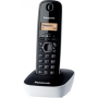 Panasonic , Cordless , KX-TG1611FXW , Built-in display , Caller ID , Black/White , Phonebook capacity 50 entries , Wireless connection