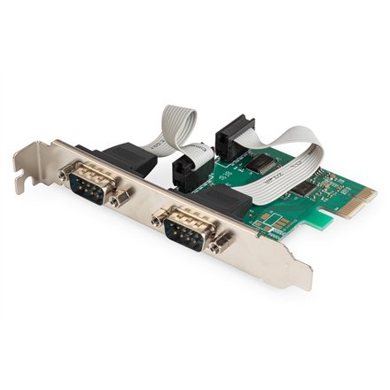 Digitus , 2-Port Serial Interface Card, PCIe , DS-30000-1 , PCIe