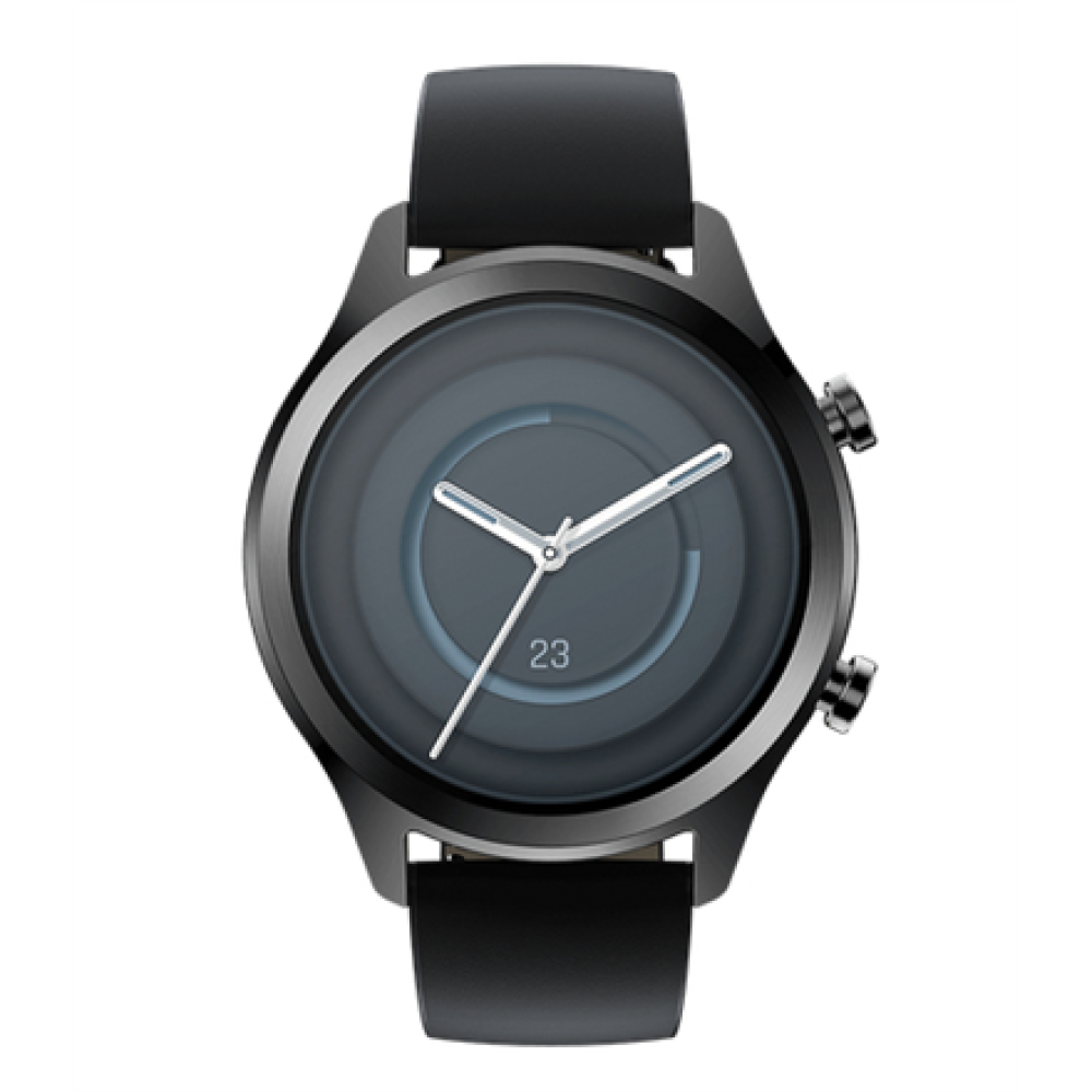 TicWatch C2+ Smart watch NFC GPS (satellite) AMOLED 3.3 cm (1.3) Waterproof Bluetooth Wi-Fi Black