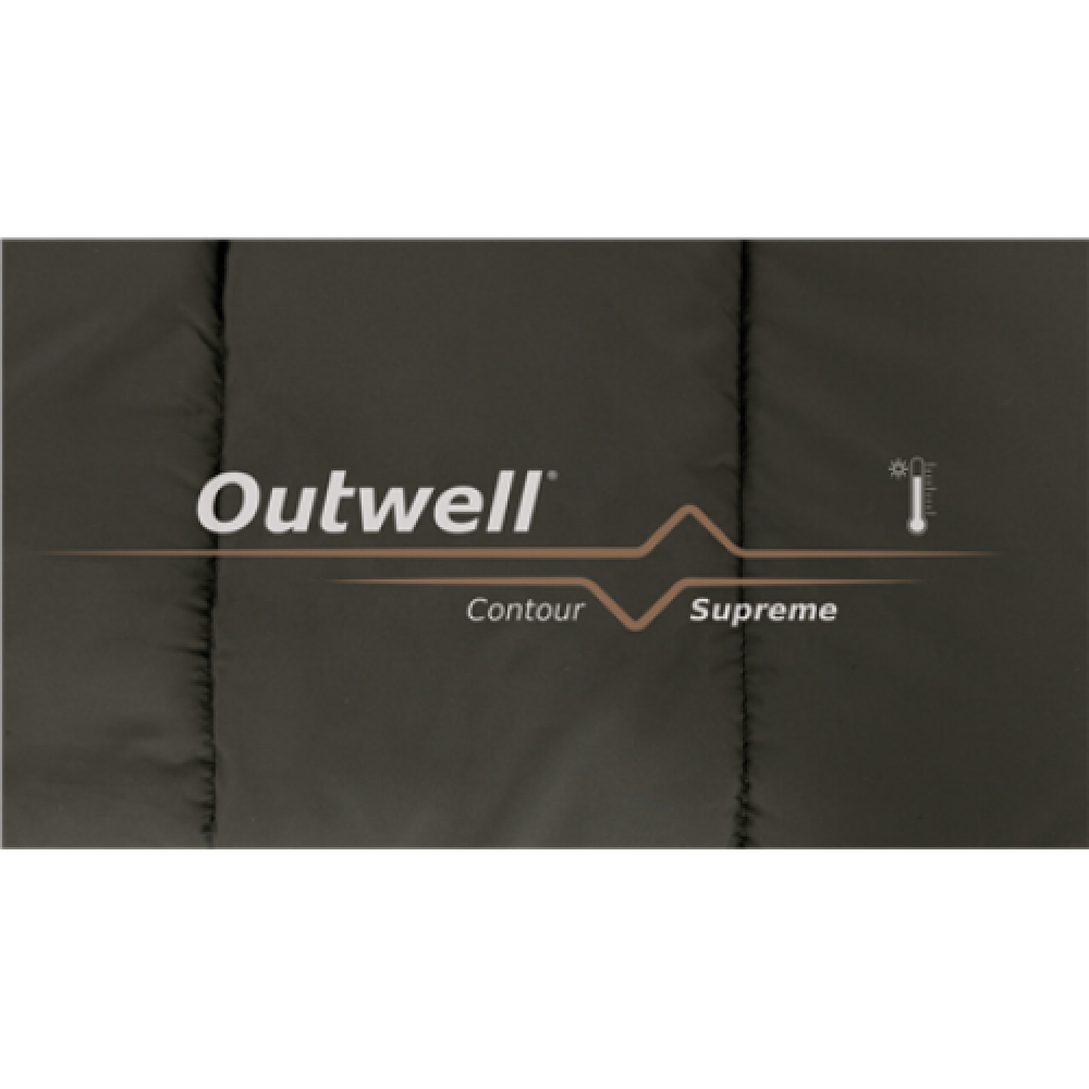 Outwell , Sleeping Bag , 220 x 85 cm , -20/13 °C , Left Zipper