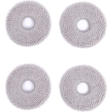 Ecovacs , D-WP04-0012 , Washable Improved Mopping Pads for OZMO Turbo Mopping Systems of X1 OMNI/X1 TURBO/T10 TURBO/ T20 OMNI/X2 OMNI , 4 pc(s)