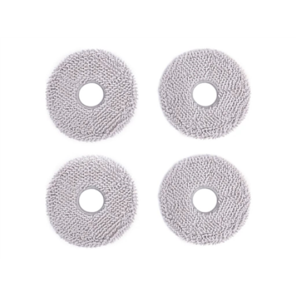 Ecovacs , Washable Improved Mopping Pads for OZMO Turbo Mopping Systems of X1 OMNI/X1 TURBO/T10 TURBO/ T20 OMNI/X2 OMNI , D-WP04-0012 , 4 pc(s)