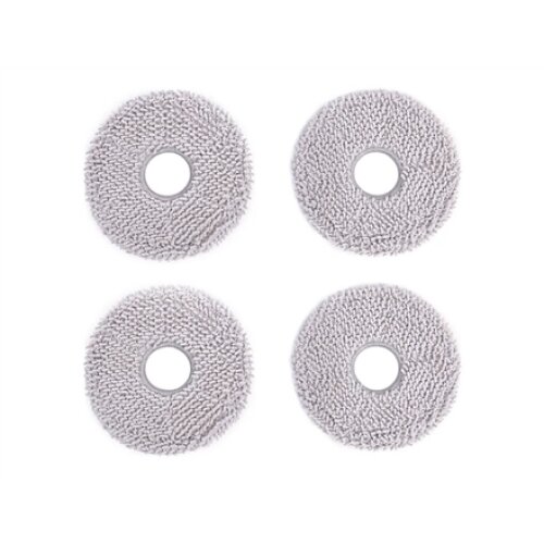Ecovacs , Washable Improved Mopping Pads for OZMO Turbo Mopping Systems of X1 OMNI/X1 TURBO/T10 TURBO/ T20 OMNI/X2 OMNI , D-WP04-0012 , 4 pc(s)
